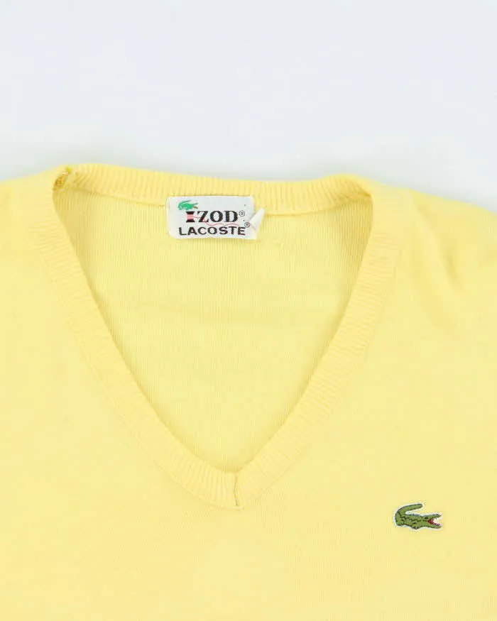 Vintage 1980s IZOD Lacoste V-Neck Knit Jumper - M sold by Rokit product image thumbnail 3