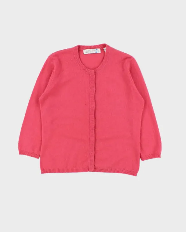 Vintage Valerie Stevens Cashmere Popper Cardigan - M made by Rokit