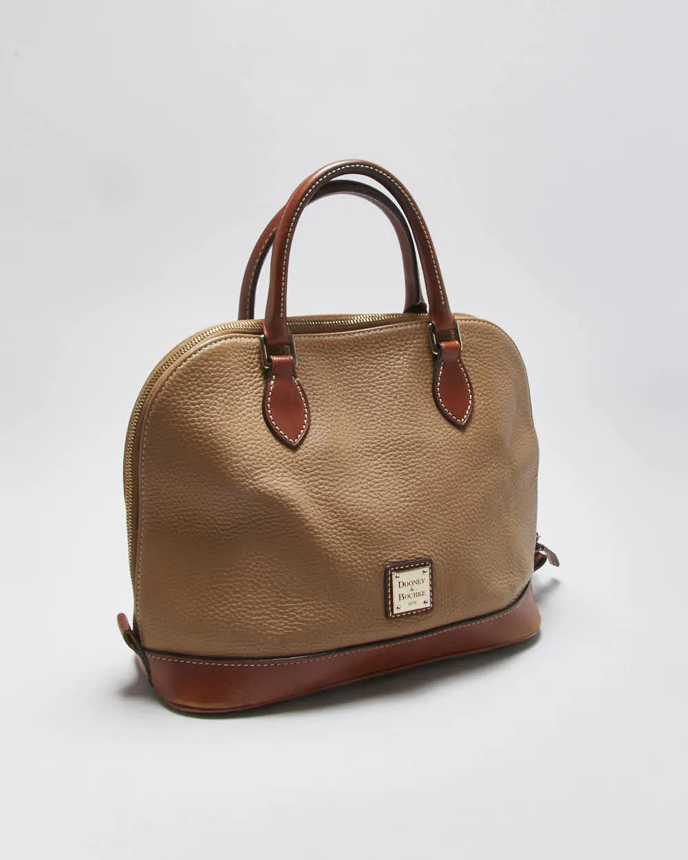 Vintage Dooney & Bourke Leather Satchel sold by Rokit