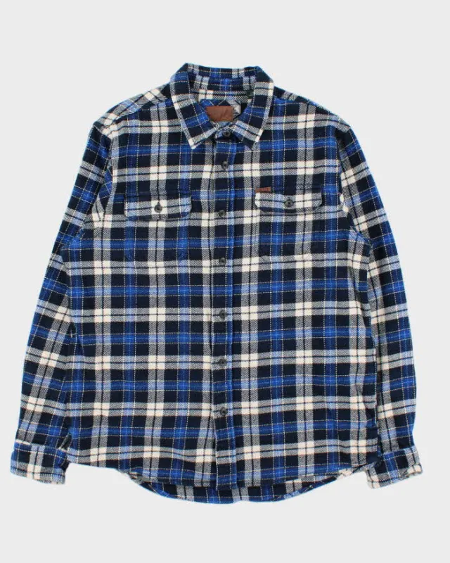 Vintage Orvis Heavyweight Plaid Flannel Over Shirt - L made by Rokit