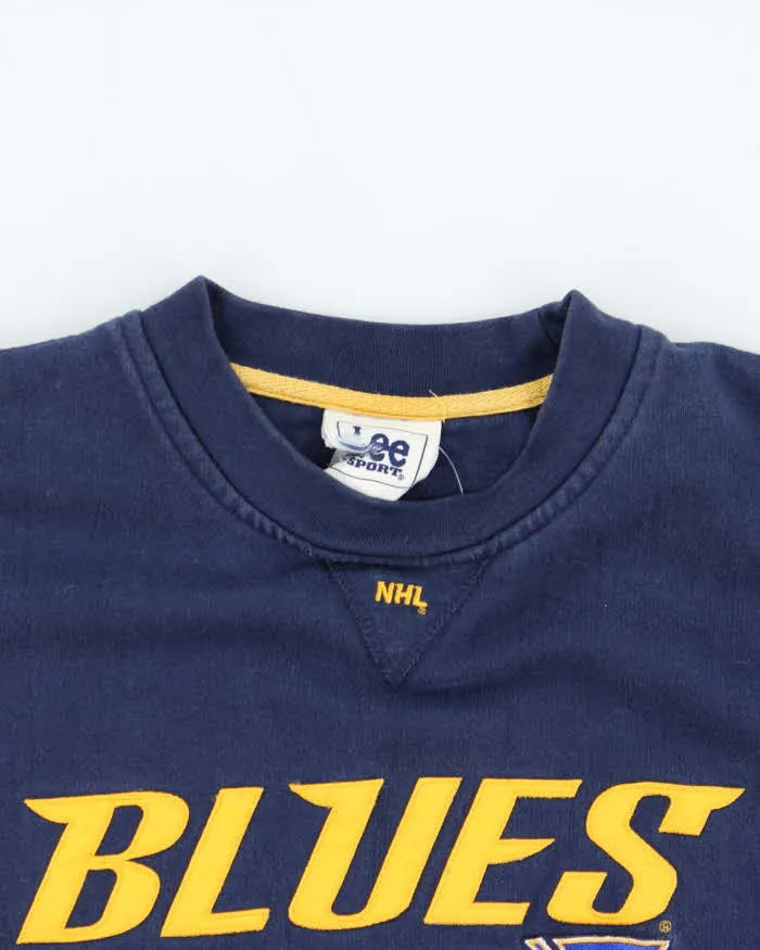 Vintage 00s Lee Sport St. Louis Blues NHL Crewneck Sweatshirt - L sold by Rokit product image thumbnail 3
