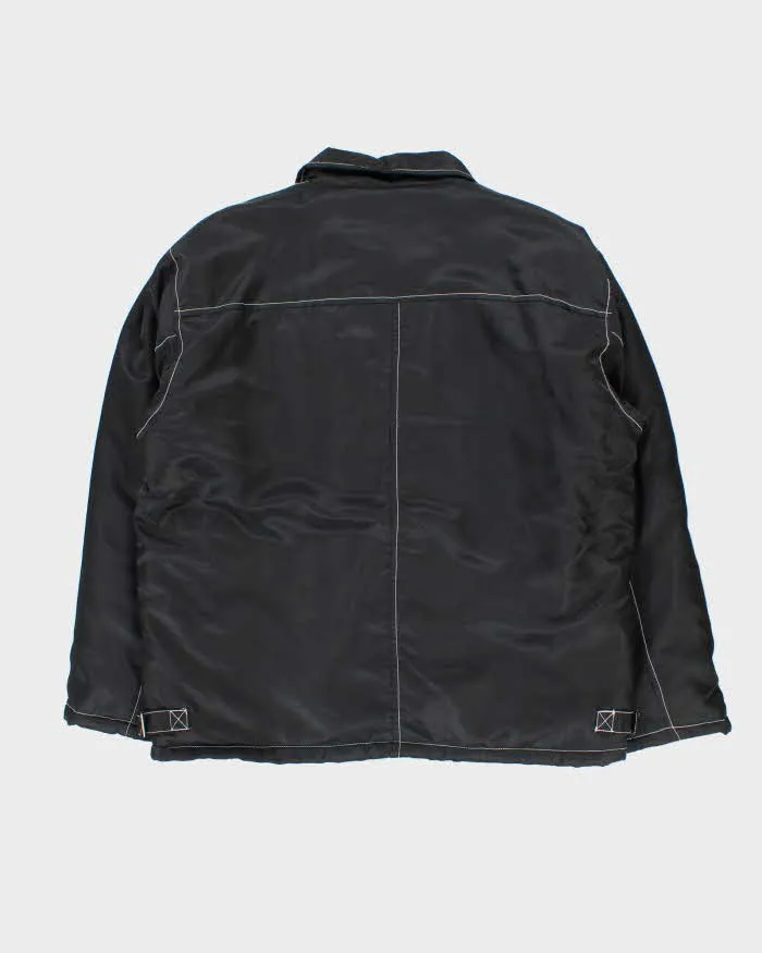 Vintage 1990s Point Zero Sherpa Lined Contrast Stitch Oversized Jacket - M sold by Rokit product image thumbnail 2