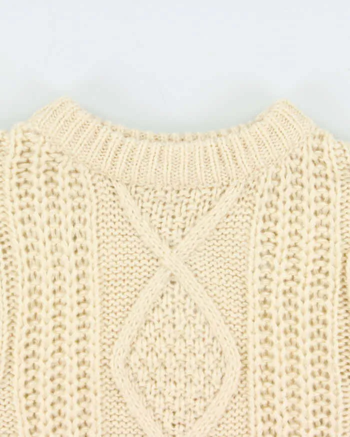 Vintage Aran Knit Chunky Jumper - XL sold by Rokit product image thumbnail 5