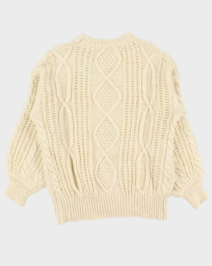 Vintage Aran Knit Chunky Jumper - XL sold by Rokit product image thumbnail 2