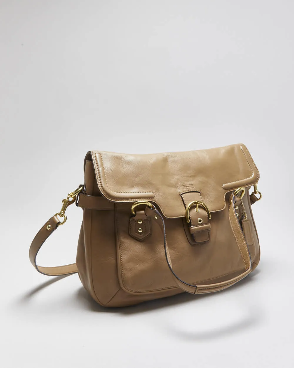 Vintage Coach Campbell Eva Flap Handbag sold by Rokit