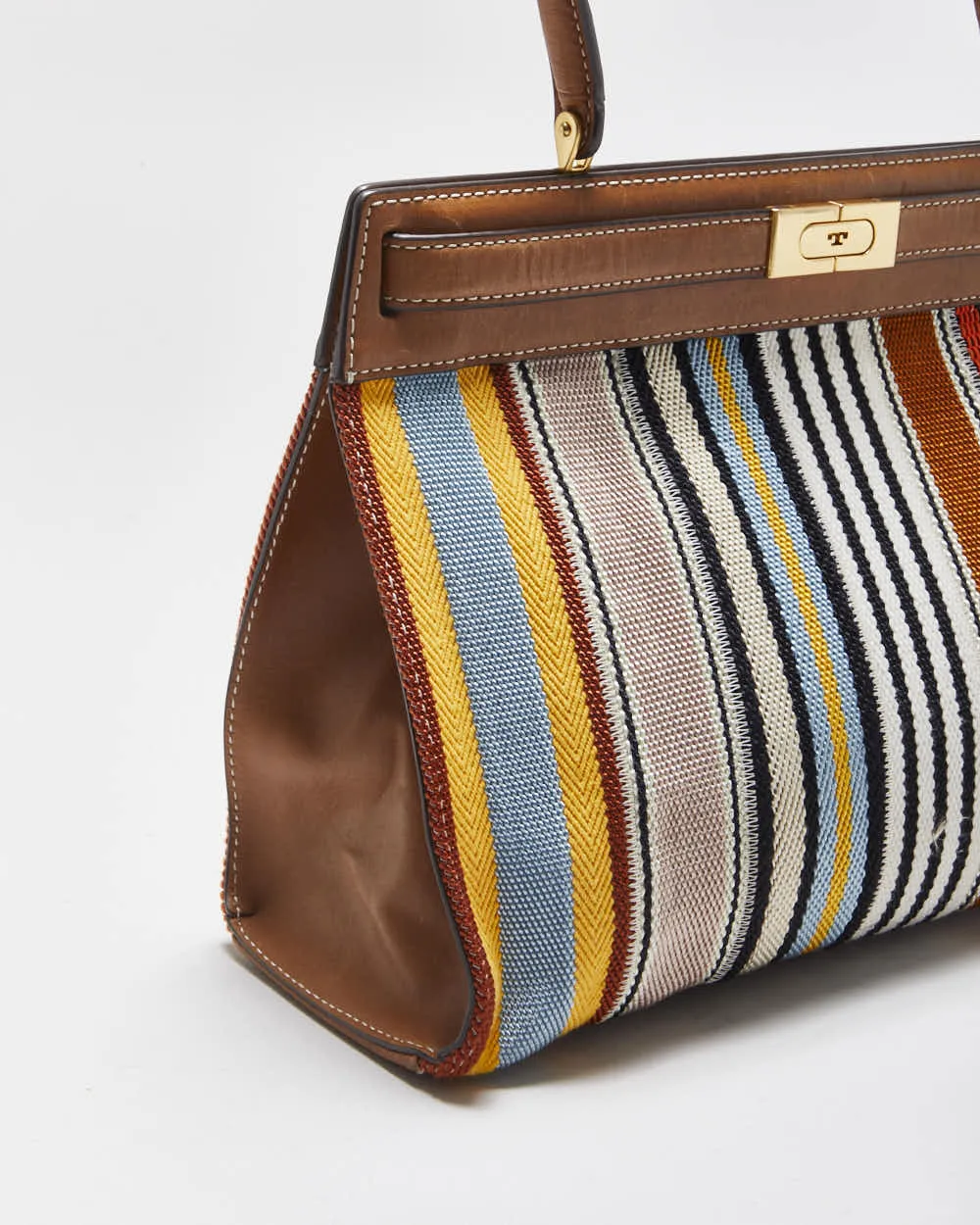 Tory Burch Lee Radziwill Webbing Patchwork Handbag sold by Rokit product image thumbnail 4