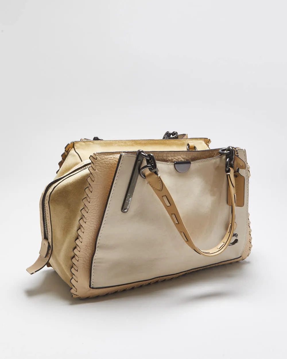 Vintage Coach Dreamer In Colour Block Whipstitch Limited Edition Handbag sold by Rokit