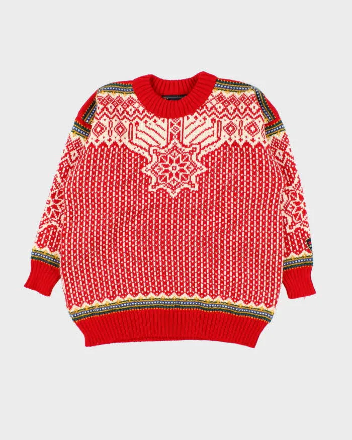 Vintage 00s Devold Nordic Chunky Crewneck Knit Jumper - XS sold by Rokit