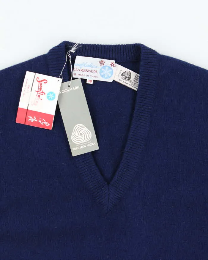 DSWT Vintage 1980s Lambswool V-Neck Knit Sweater Vest - M sold by Rokit product image thumbnail 4