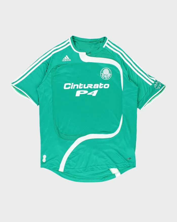 Vintage 2007 Adidas Climacool Palmeiras Brazil Home Football Shirt - XL sold by Rokit