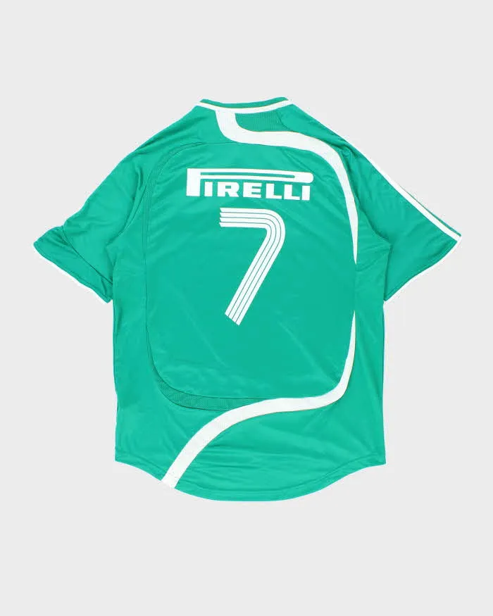 Vintage 2007 Adidas Climacool Palmeiras Brazil Home Football Shirt - XL sold by Rokit product image thumbnail 2