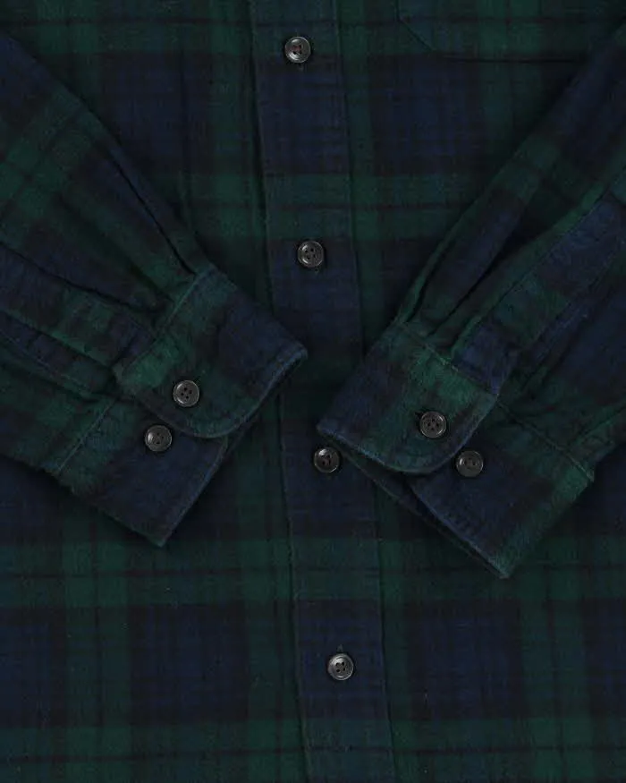 Vintage 00s L.L.Bean Tartan Long Sleeve Oversized Flannel Shirt - L sold by Rokit product image thumbnail 5