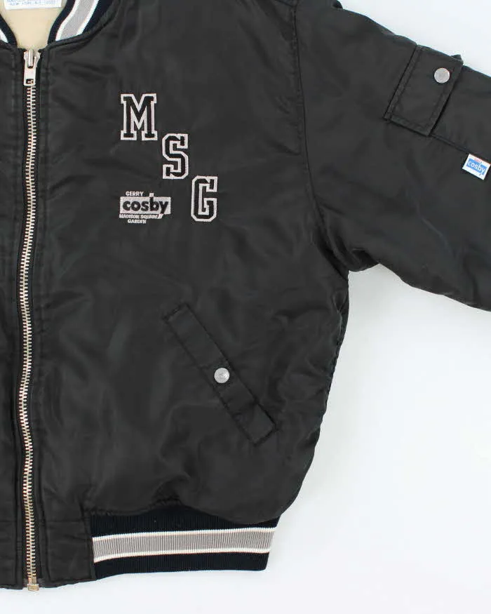 Vintage 1990s Gerry Cosby Madison Square Garden MA-1 Varsity Bomber Jacket - L sold by Rokit product image thumbnail 4