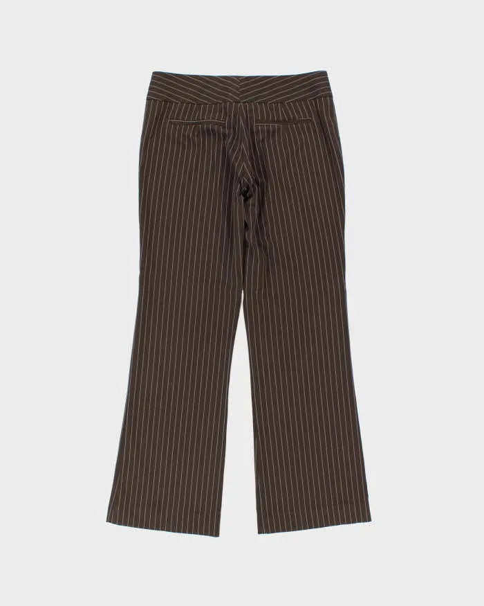 Vintage Y2K 00s Women's Tommy Hilfiger Striped Mid Rise Bootcut Trousers - W31 L30 sold by Rokit product image thumbnail 2