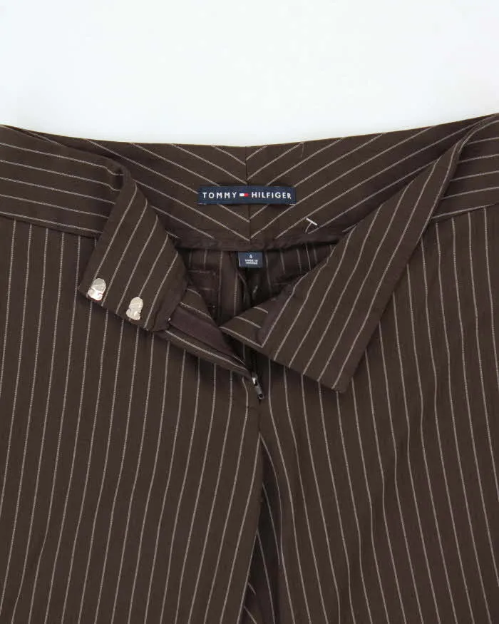 Vintage Y2K 00s Women's Tommy Hilfiger Striped Mid Rise Bootcut Trousers - W31 L30 sold by Rokit product image thumbnail 5