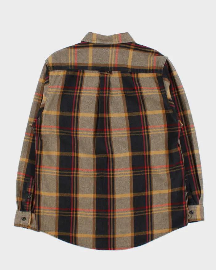 Vintage Orvis Heavyweight Plaid Long Sleeve Flannel Over Shirt - L sold by Rokit product image thumbnail 2