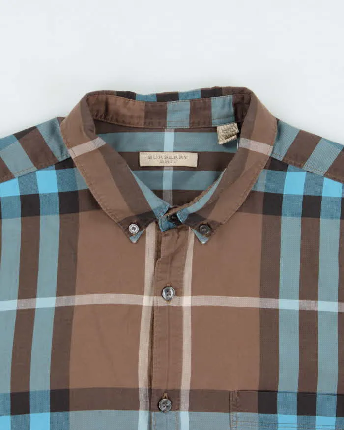 Vintage Y2K 00s Burberry Brit Nova Check Long Sleeve Shirt - XL sold by Rokit product image thumbnail 5
