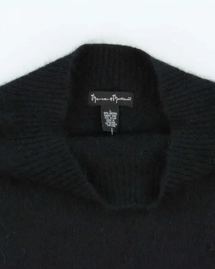 Vintage 00s Mercer & Madison Angora Boat Neck Jumper - L sold by Rokit product image thumbnail 4
