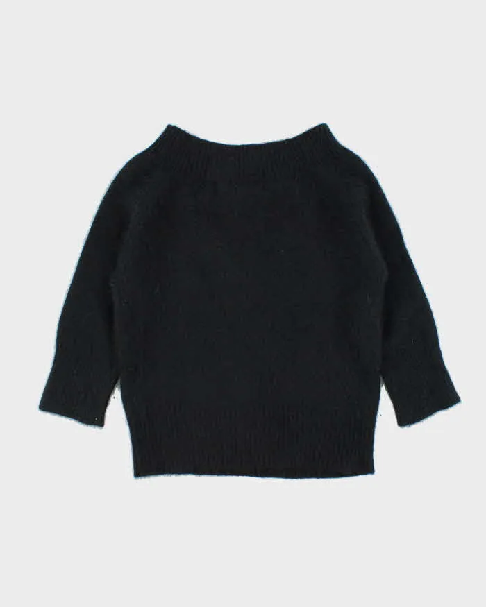 Vintage 00s Mercer & Madison Angora Boat Neck Jumper - L sold by Rokit product image thumbnail 2