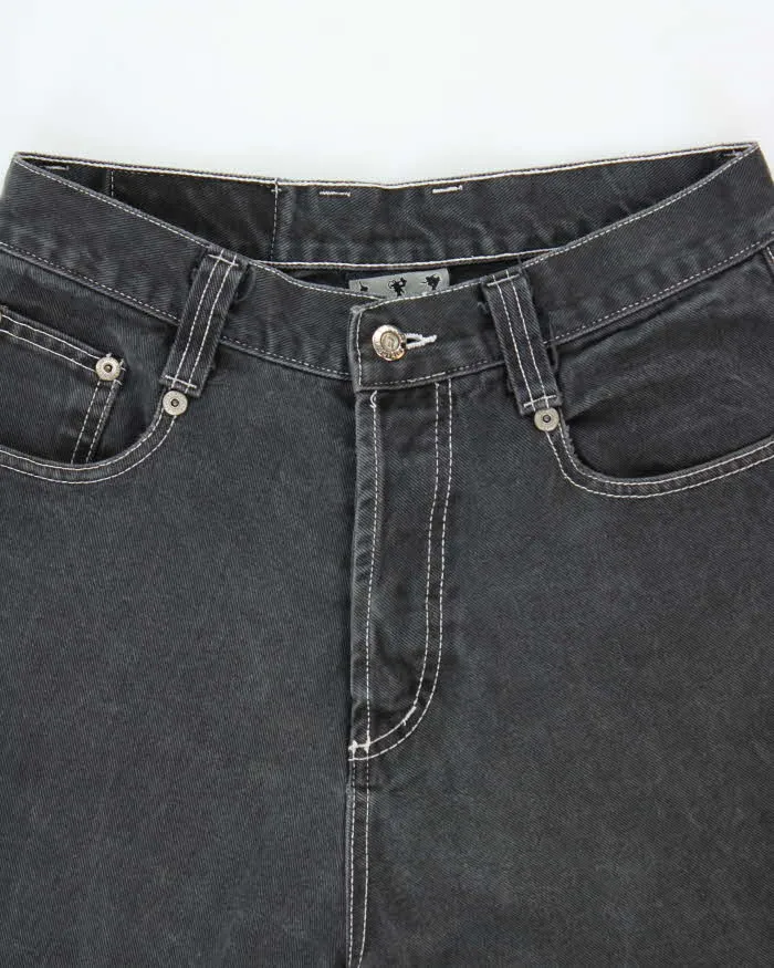 Vintage 1990s Y2K Kikwear LA Baggy Wide Leg Jeans - W30 L27 sold by Rokit product image thumbnail 5