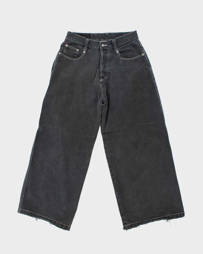 Vintage 1990s Y2K Kikwear LA Baggy Wide Leg Jeans - W30 L27 sold by Rokit