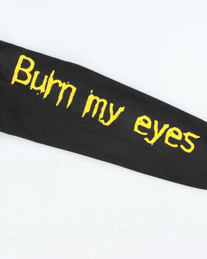 Vintage 1995 Blue Grape Machine Head Burn My Eyes Long Sleeve Band T-shirt - L sold by Rokit product image thumbnail 5