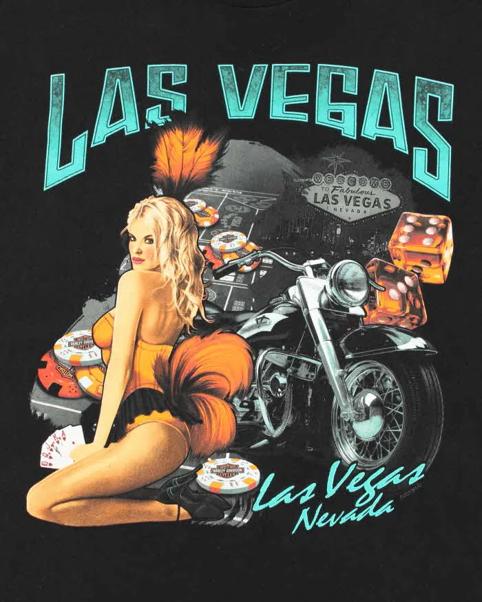 Vintage Harley Davidson Las Vegas Nevada Crewneck T-Shirt - L sold by Rokit product image thumbnail 3