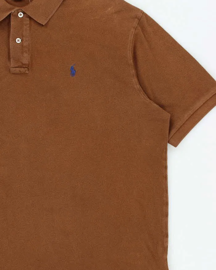 Vintage Y2K 00s Polo Ralph Lauren Short Sleeve Polo Shirt - XXL sold by Rokit product image thumbnail 4