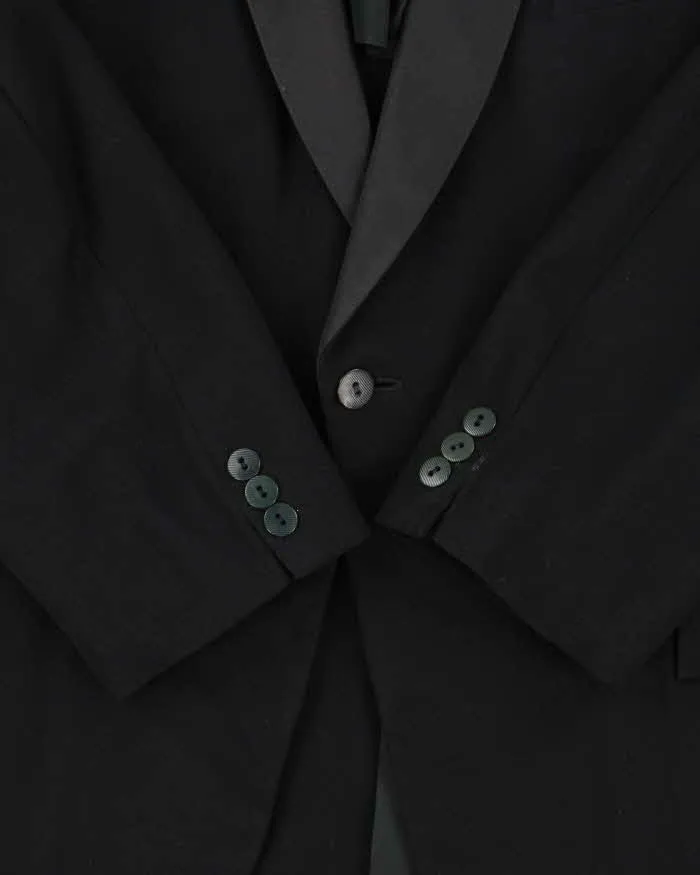 Vintage 1960s Hudson's Bay Wool Single Button Satin Lapel Blazer - XXL sold by Rokit product image thumbnail 4