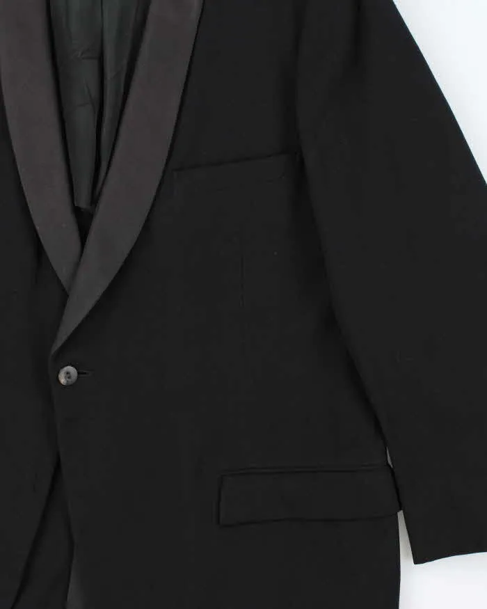 Vintage 1960s Hudson's Bay Wool Single Button Satin Lapel Blazer - XXL sold by Rokit product image thumbnail 3