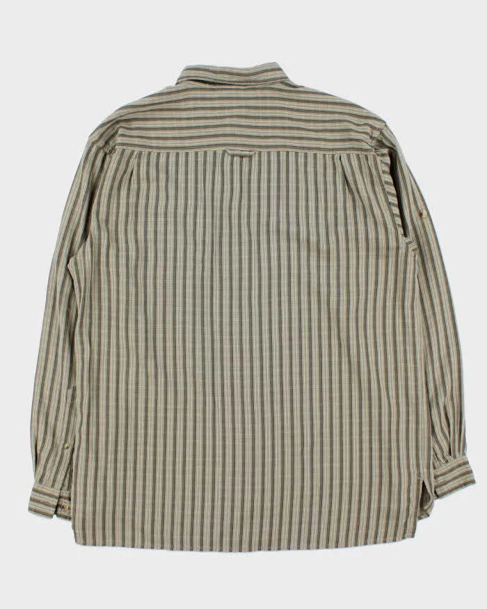 Vintage 00s The North Face Striped Long Sleeve Flannel Shirt - L sold by Rokit product image thumbnail 2