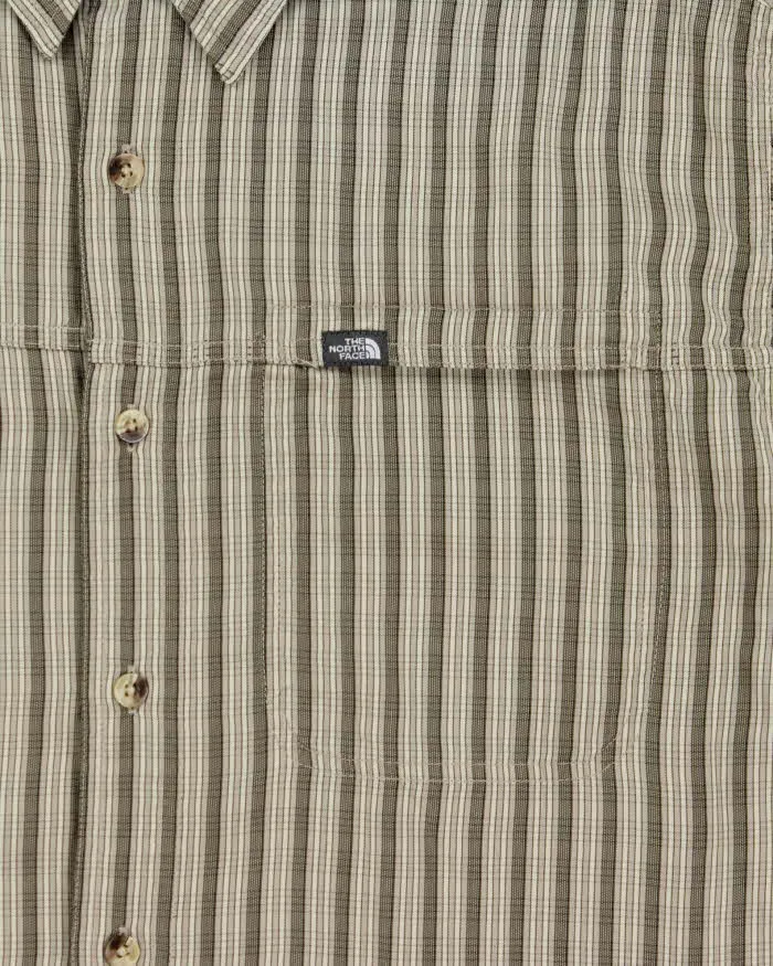 Vintage 00s The North Face Striped Long Sleeve Flannel Shirt - L sold by Rokit product image thumbnail 4