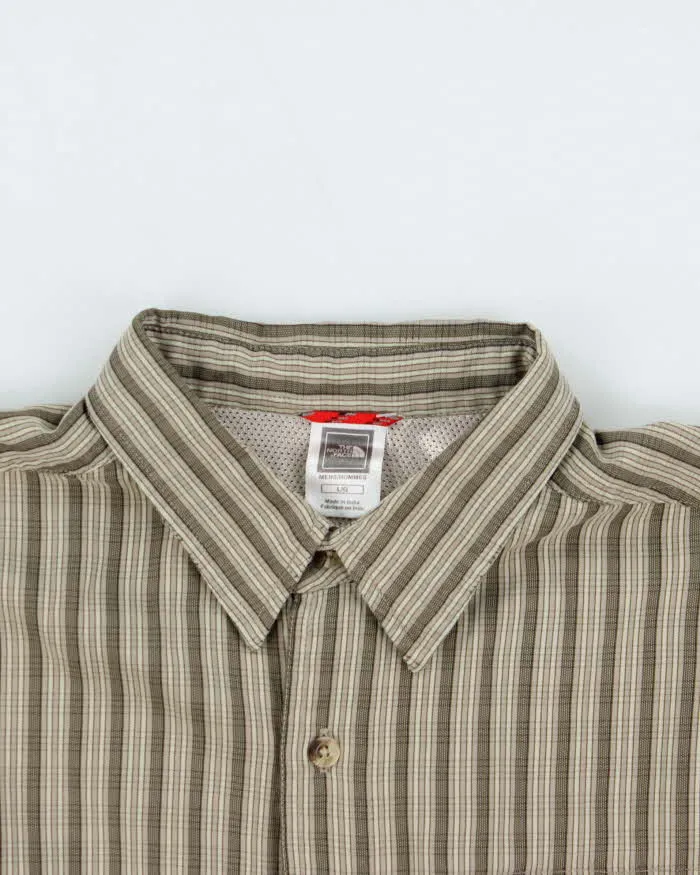 Vintage 00s The North Face Striped Long Sleeve Flannel Shirt - L sold by Rokit product image thumbnail 3