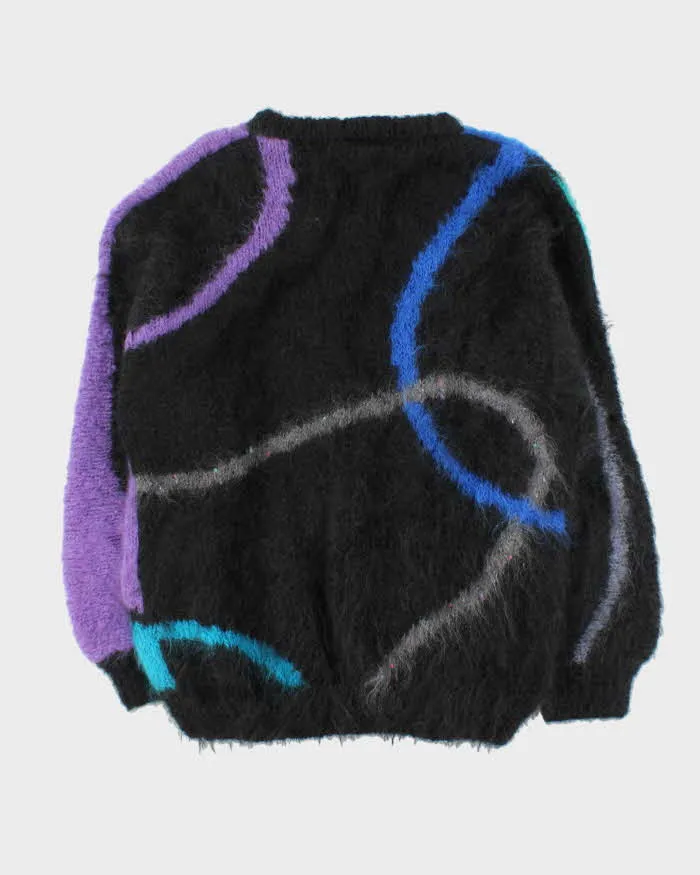 Vintage 1990s Women's Made In England Oversized Mohair Chunky Knit Jumper - L sold by Rokit product image thumbnail 2