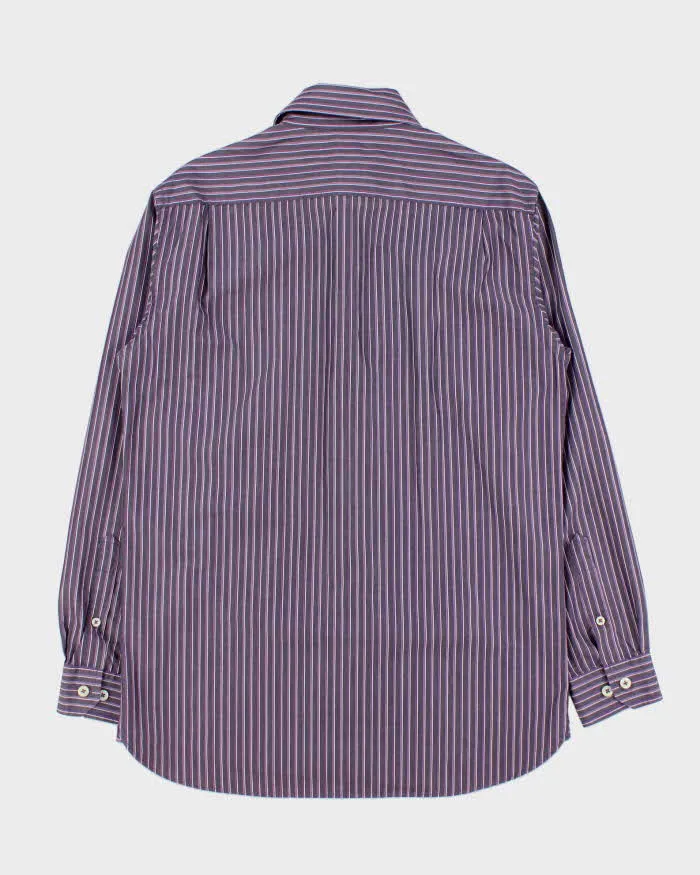 Vintage Y2K 00s Sissy Kansai Yamamoto Jeans Striped Long Sleeve Shirt - L sold by Rokit product image thumbnail 2