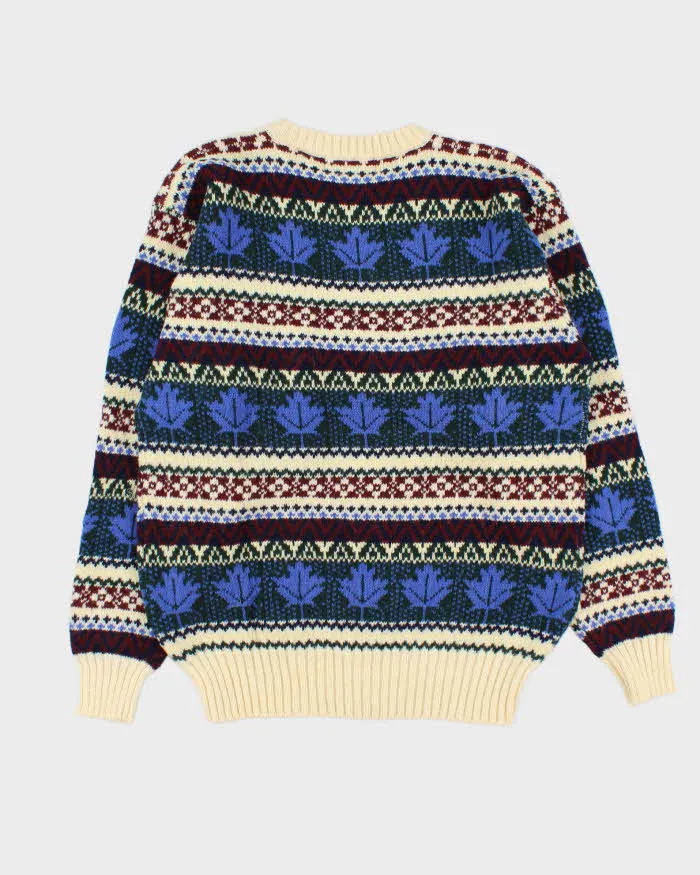 Vintage 1980s McGregor Wool Nordic Chunky Crewneck Knit Jumper - L sold by Rokit product image thumbnail 2