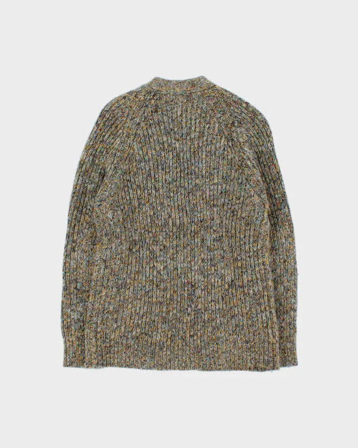 Vintage 1990s Women's Cheung Kee Chunky Speckle Knit Cardigan - L sold by Rokit product image thumbnail 2