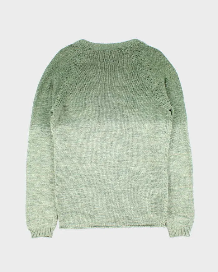 Vintage 00s Diesel Cable Detailed Tonal Oversized Cardigan - S sold by Rokit product image thumbnail 2