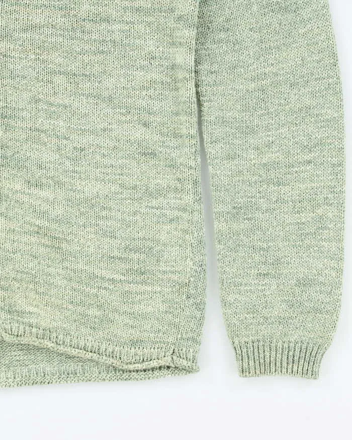 Vintage 00s Diesel Cable Detailed Tonal Oversized Cardigan - S sold by Rokit product image thumbnail 5