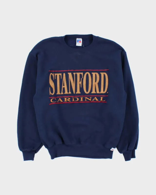 Vintage 1990s Russell Athletic Made In USA Stanford Crewneck Sweatshirt - M sold by Rokit
