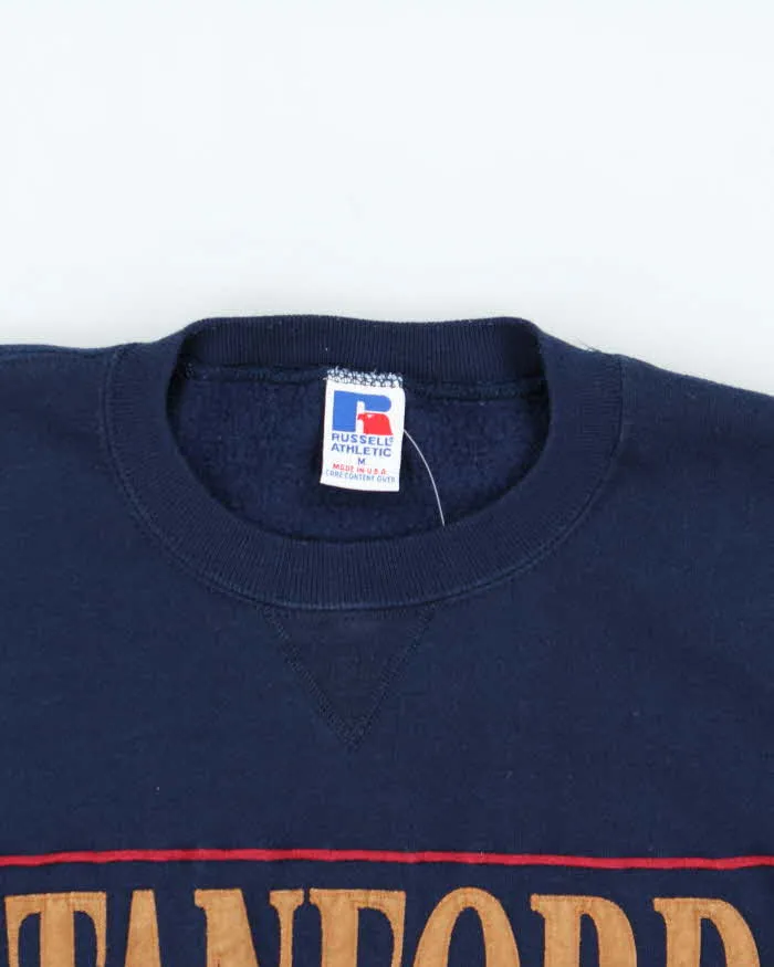 Vintage 1990s Russell Athletic Made In USA Stanford Crewneck Sweatshirt - M sold by Rokit product image thumbnail 3