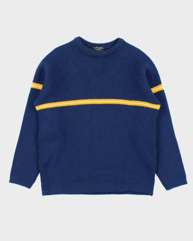 Vintage 1980s Tundra Pure Wool Chunky Crewneck Sweater - S made by Rokit