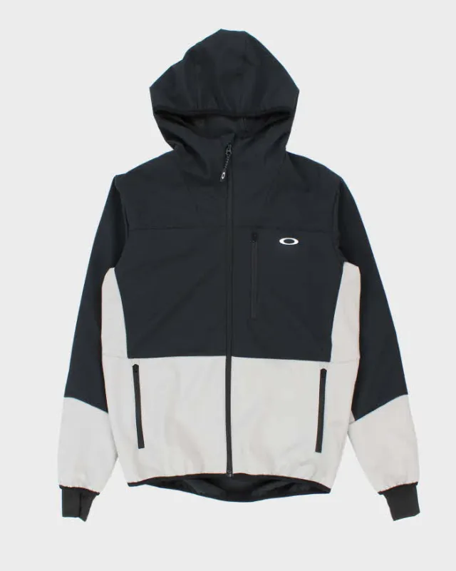 Vintage Oakley Juniper Two-Tone Hooded Waterproof Zip-Up Tech Jacket - S made by Oakley