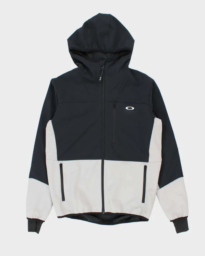 Vintage Oakley Juniper Two-Tone Hooded Waterproof Zip-Up Tech Jacket - S sold by Rokit