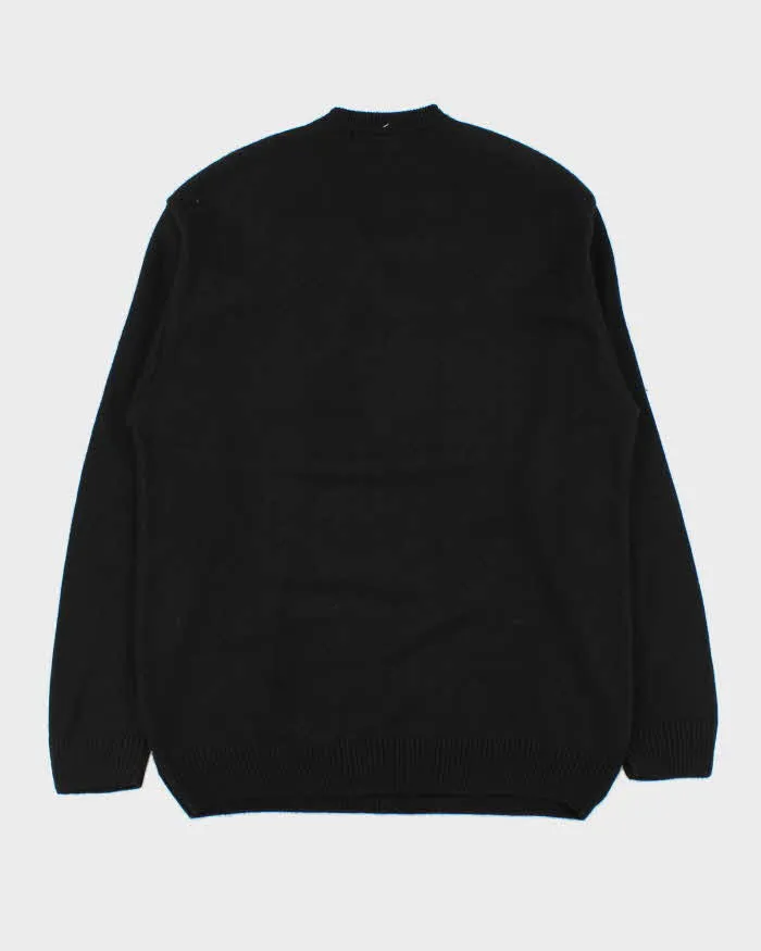 Vintage 00s Cashmere Blend V-Neck Argyle Knit Sweater - XL sold by Rokit product image thumbnail 2