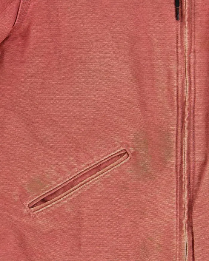 Vintage Women's Carhartt Active Sierra Sherpa Lined Oversized Distressed Workwear Jacket - L sold by Rokit product image thumbnail 4