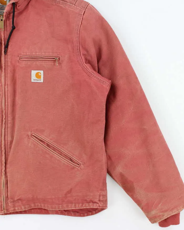 Vintage Women's Carhartt Active Sierra Sherpa Lined Oversized Distressed Workwear Jacket - L sold by Rokit product image thumbnail 3