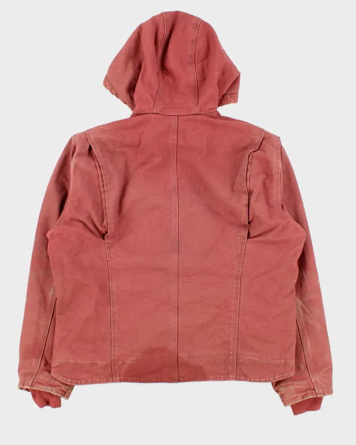 Vintage Women's Carhartt Active Sierra Sherpa Lined Oversized Distressed Workwear Jacket - L sold by Rokit product image thumbnail 2