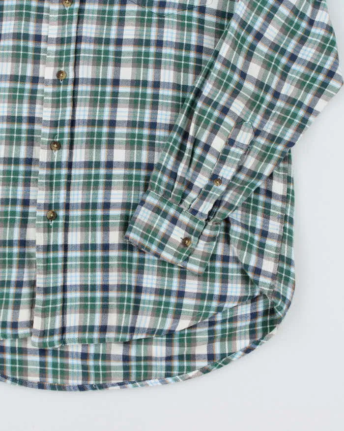 Vintage Chaps Check Flannel Shirt - M sold by Rokit product image thumbnail 4