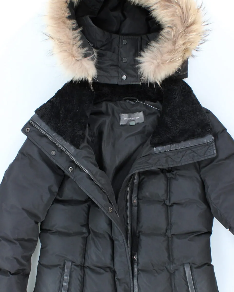 Mackage Long Hooded Puffer Jacket - M sold by Rokit product image thumbnail 3